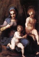 Andrea del Sarto - Madonna and Child with the Young St John